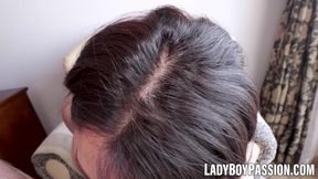 Sultry tbabe Touk offers excited ass for hard anal fucking