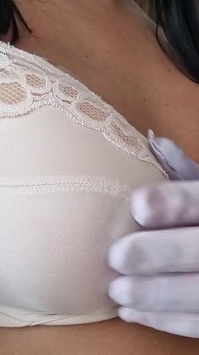 One of My Most Favorite Bras, Classic 90s Nylon and Lace Model