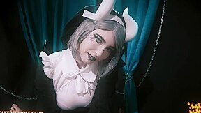 Molly Redwolf In Tutorial: How To Sell Your Virginity To A Succubus Nun And Cum Deep In Her Mouth