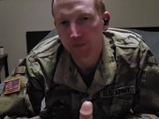 Bicurious soldier REVEALS FACE and gives FIRST JOI video!!!