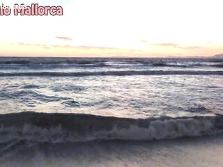 Banging a Curvy Large Breasts German Tourist Picked Up in The Beach