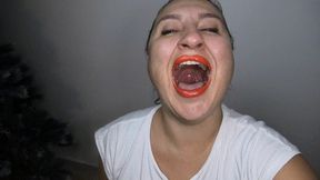 Yawning and the smell of red lips ORDER