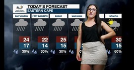 Weather girl loses her mind\n