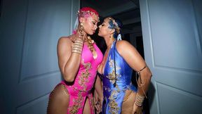 Rickysroom featuring Jasamine Banks and Ms Sapphire's curvy clip