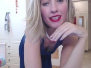 Husband getting caught masturbating by wife's friend - joi
