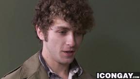 ”Twink gets butt banged for the first time by a sexy jock”