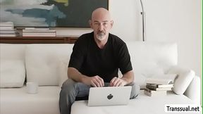 TS Sasha awesome anal sex with her Friend