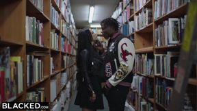 ”huge black cock Queen's Encounter with Well-Endowed Black Nerd”