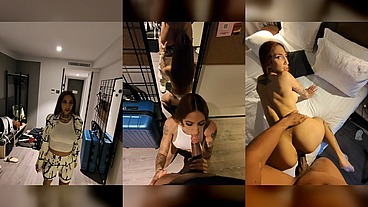 Barbii Kush Big Oiled Tits — BBC POV Creampie