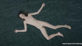 ”Sensational Stacy Martin showing her naked body”