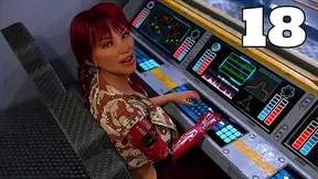 Busty Cyber Maiden Seduces Lonesome Space Explorer in Hot Futuristic Tryst