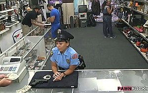 Security officer fucked with pawn man at the pawnshop