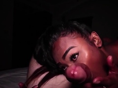 Real amateur Thai ladyboy slut POV fuck