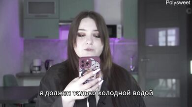 The landlady took payment in kind pegging her BBW Russian MILF raw dirty