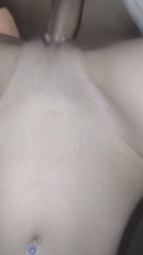 Daddys slut gets double creampie