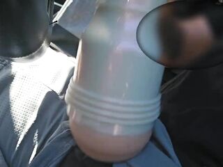 Kenzie Reeves Fleshlight bang in car ????????️