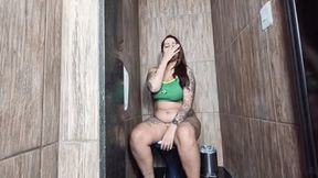 Sudden gas in the mall bathroom By Babi Ventura Cam Bruna part 2