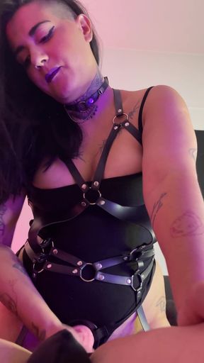 Do you want mommies cock in your ass?