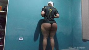Tranny slut big butt and big dick