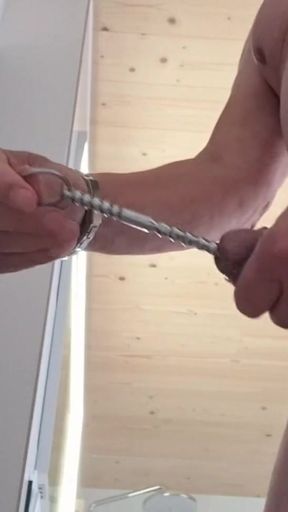 Soundgu 2026 TS big cock extreme deep sounding and plugged   Clip 1