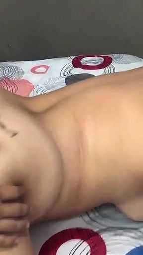 I Fuck My Stepsister and Cum on Her Provocative Buttocks