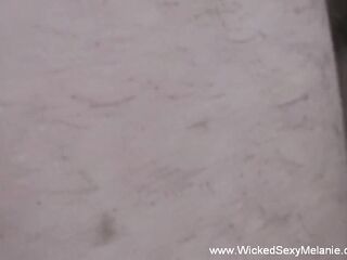 Melanie likes to alt out with hard dong in amateur movie