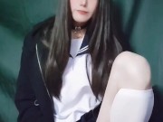 Japanese Crossdresser Dry Orgasm