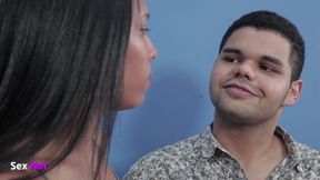 Hot Threesome Cuckold!