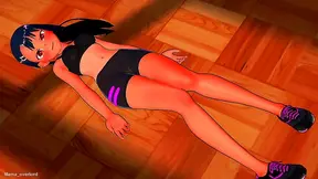 Nagatoro Tempts with Seductive Blowjob in Hot Anime Fantasy Scene