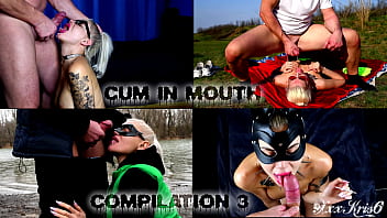 The best cumshot compilation, cum on face, cum in mouth, oral creampie, close up, blowjob, smeared the sperm, pov, cumplay, surprise cum mouth, amateur couple, verified models