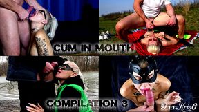The best cumshot compilation, cum on face, cum in mouth, oral creampie, close up, blowjob, smeared the sperm, pov, cumplay, surprise cum mouth, amateur couple, verified models
