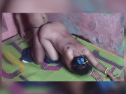Night  hot aunty's step sister stripped naked and fucked village style fucking video