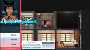3D Dating Game - Seducing a Curvy Librarian in Love Hotel