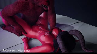 Sinful Worship: Horny Succubus Pleasures a Mischievous Imp | Wild Life | 3D Animation