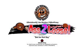 dj buttpussy - black gay does buttplug batty fuck ( monster cock )
