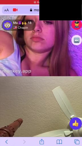 Webcam amateur gets caught on cam