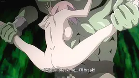 Cyclops Dominates Young Adventurer in Rune-Filled Cave – Hot Hentai Action