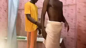 He Caught Me in the Restroom so He Fuck Me Raw