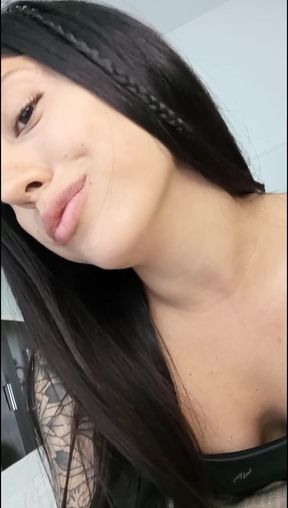 Shy girlfriend takes a chance with her boyfriend