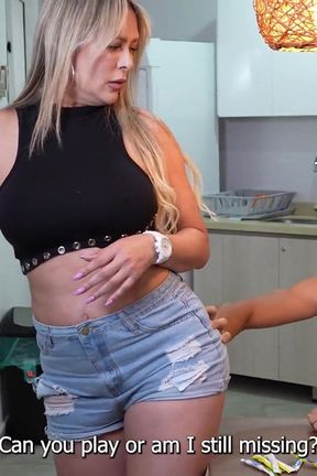 Horny Neighbor Asks Me to Fuck Her When My Mom&#039;s Not Home - Max Betancur &amp; Monique Fuentes