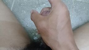 Asia Boy in Toilet