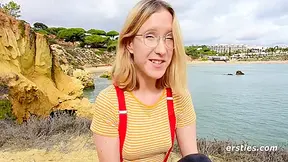 Petite Amateur Masturbates In Cute Legwarmers