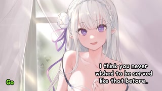 Emilia helps you to relax (Soft JOI)