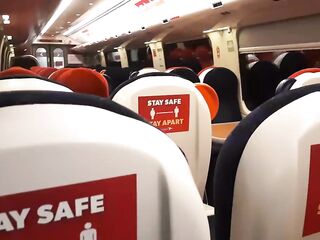 Public schlong flash on the train. Stranger angel jerked me off.