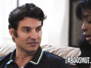 Black Chick Gets Her Taut Vagina Pounded By Roommate - Nicole Kitt