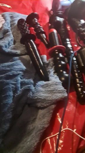 Playing with my cock