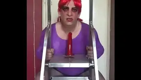 Bisexual Crossdresser Begs for Real Cock in Steamy Homemade Session