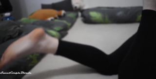 Sexy Legs on Camera - Miley Grey