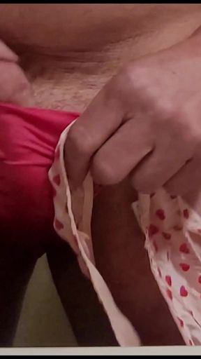 Soft Slow Satin Panty Jack off Session