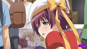 ”Adorable cosplay uniforms on naughty hentai chicks”